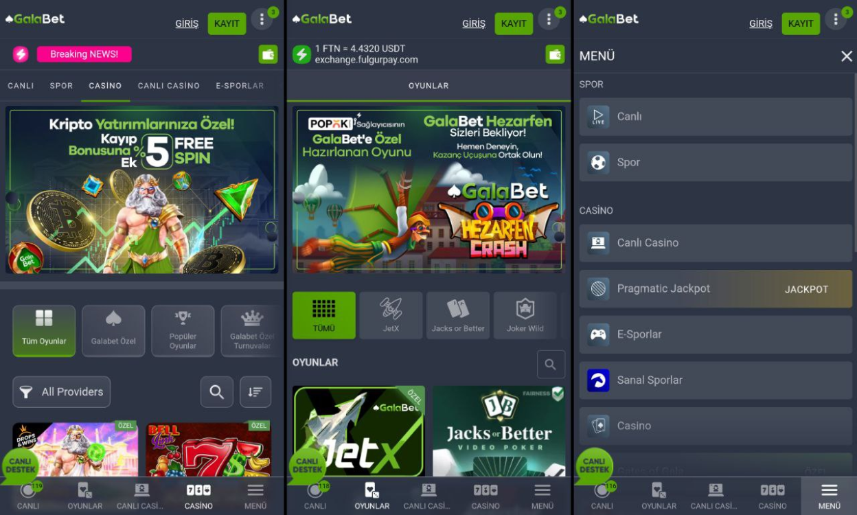 Mobile Galabet